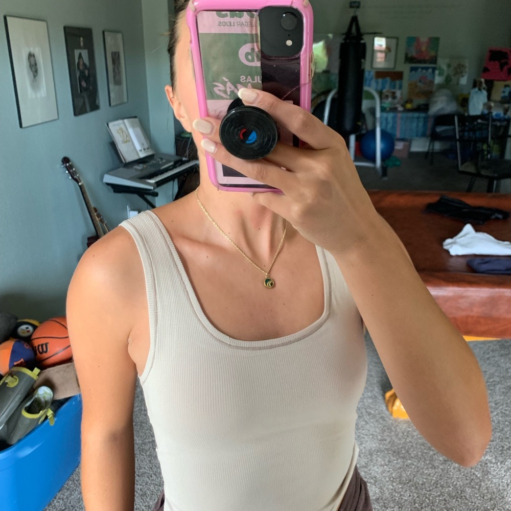Women's Cream Tank Top